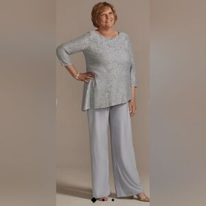 Oleg Cassini blouse and pant set